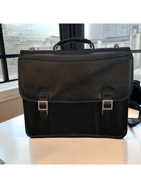 McKlein Flournoy Laptop Briefcase - Full Grain Cowhide Leather